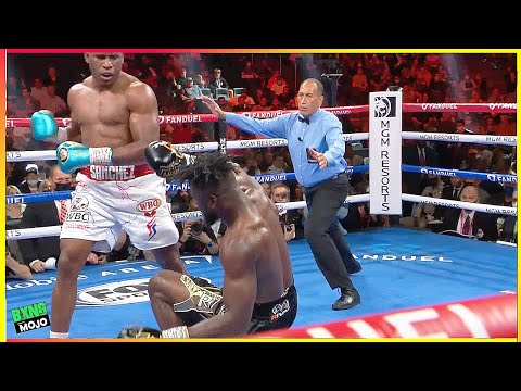 Efe Ajagba (Nigeria) vs Frank Sanchez (Cuba) - Boxing Highlights HD