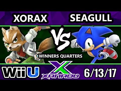 S@X 206 - Xorax (Fox) Vs. InC| Seagull (Sonic) - SSB4 Winners Quarters - Smash for Wii U.