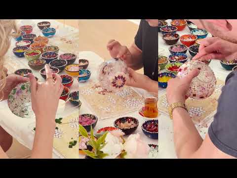 Turkish Mosaic Lamp Class Sydney