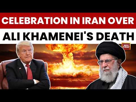 Iran-Israel War News: Celebration In Iran Over Khamenei Death Reports | Khamenei Dead News| War News