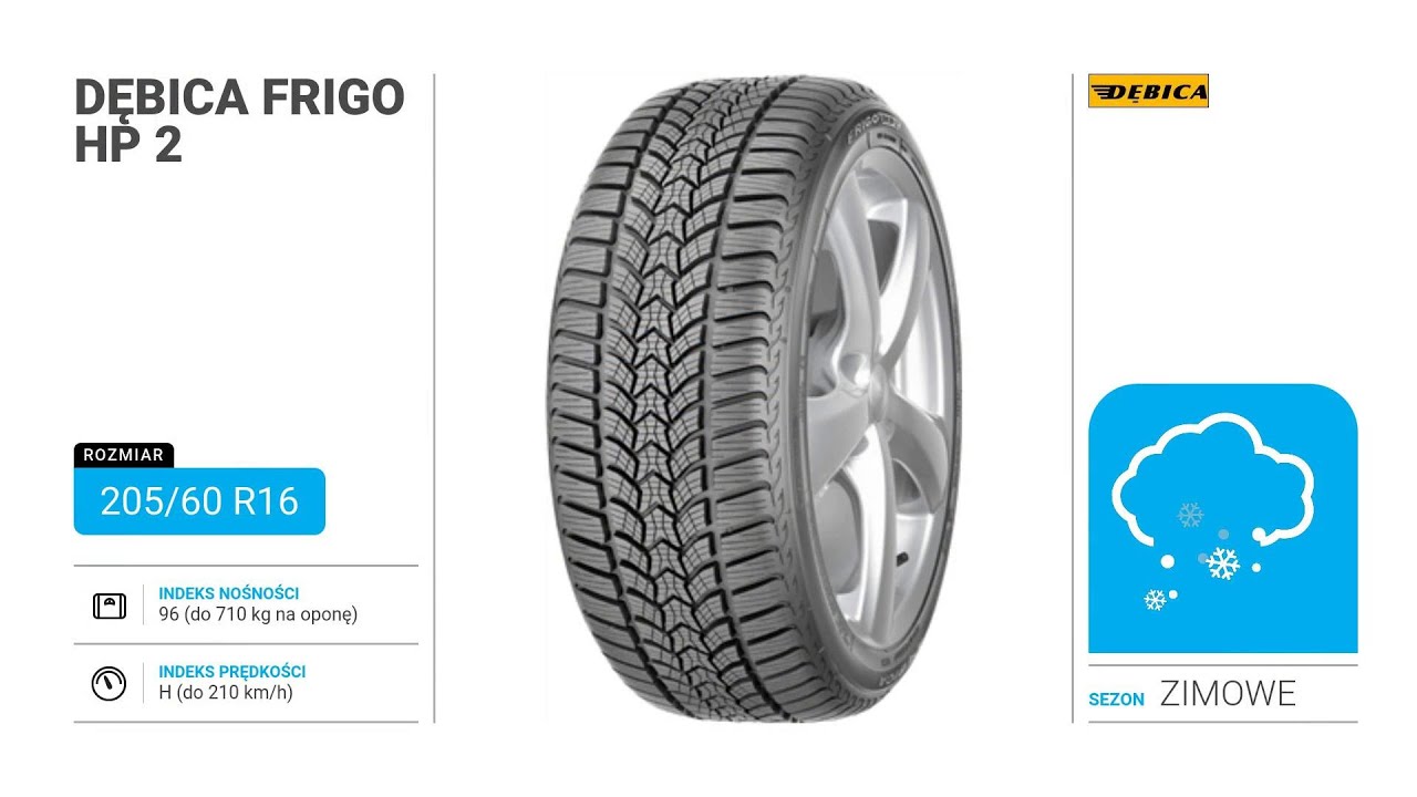 Dębica FRIGO HP 2 205/60 R16 - Opony zimowe - Opinie, Testy