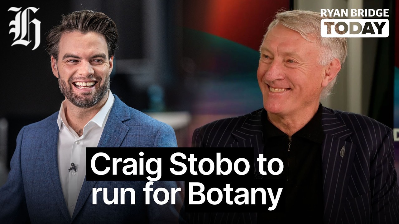 'We need to be more self-sufficient': Craig Stobo's pitch for Parliament | Ryan Bridge TODAY