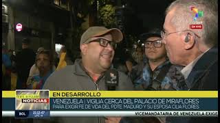 Partidarios de Maduro exigen su regreso este sábado a las 9:30 de la noche en la Av Urdaneta