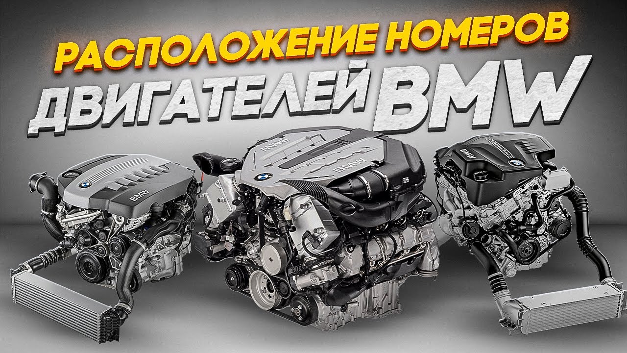 бмв е39 м57 3.0 дизель где находится номер двигателя