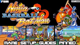 Ninja Baseball Bat Man *HIDDEN GEM* Arcade IREM 1993 ☆ Longplay #ninjabaseball #irem #mame