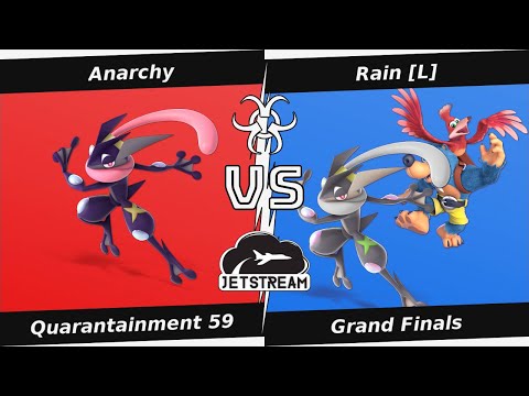 Quarantainment 59 Grand Finals - Anarchy (Greninja) Vs Rain [L] (Greninja, Banjo) - SSBU