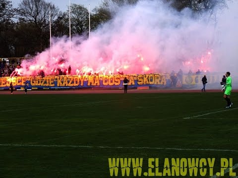 18.04.2015 Elana Toruń - Zawisza II Bydgoszcz (Ultras Elana Toruń)