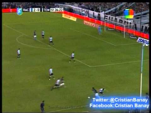 Racing 2 Temperley 1 (Relato Jonathan Alvarez)  Torneo de Primera Division 2015