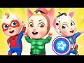 Kids Turn into Superheroes | Superhero Song | Kids Action Song | Rosoo Nursery Rhymes & Kids Songs