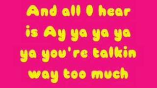 Ashlee Simpson - Outta My Head (Ay ya ya) With Lyrics