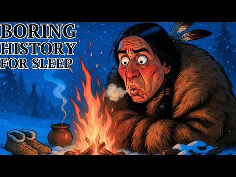 How Native Americans Stayed Warm Without Modern Fireplaces | 2 Hours of Relaxing History