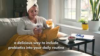 Bigelow Tea Lemon Ginger Herbal Tea plus Probiotics (2026 Ad Campaign)