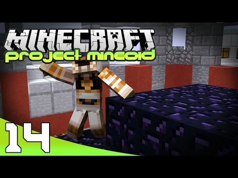 Project Mineoid (Modded Minecraft SMP) -- Episode 14: MFR Laser Drill Setup (Free Ores!?)