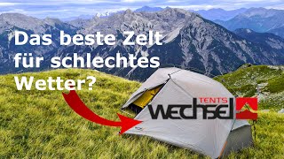 Trailrunner von der Firma Wechsel - Das beste Zelt für schlechtes Wetter?