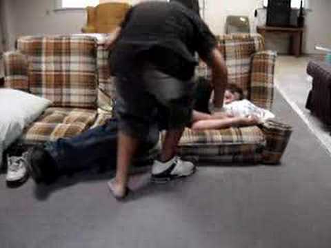 Donnie slaps Aaron, HARD