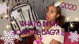 WHAT’S IN MY HOSPITAL BAG?!|2020