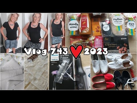 Vlog 743/23 - nákupy a vybalování