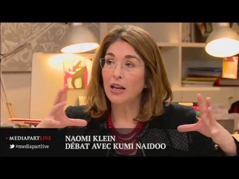 Naomi Klein - Kumi Naidoo : débat sur Mediapart (version française)