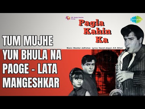 Tum Mujhe Yun Bhula Na Paoge - Lata Mangeshkar  |  Pagla Kahin Ka  |  Lata Mangeshkar Songs