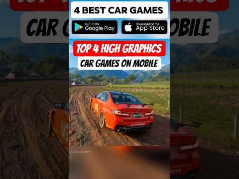 top 4 best graphics car games available on mobile 📈💯
