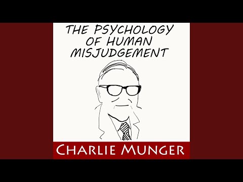 The Psychology of Human Misjudgement