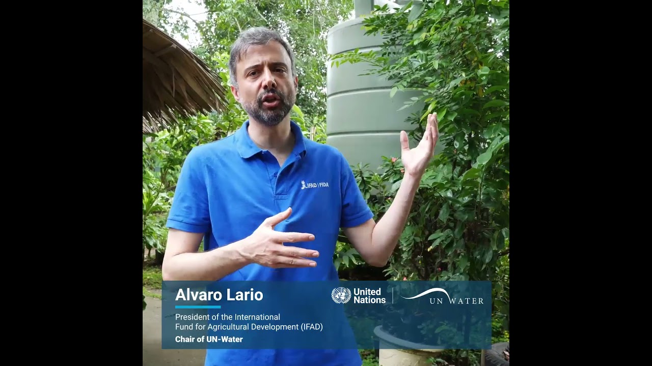 UN-Water Chair Alvaro Lario visits Solomon Islands. 💧