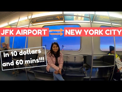How do I get from JFK Airport to New York City cheaply?