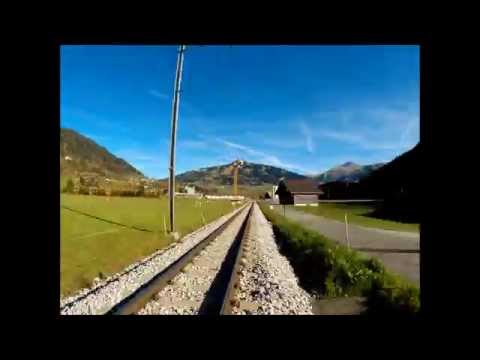 Goldenpass: Montreux - Zweisimmen (Zeitraffer)