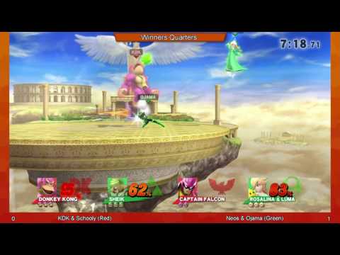 Gwinnett Brawl May 2016   Smash 4 Winners Quarters    KDK & Schooly Red vs Neos & Ojama Green