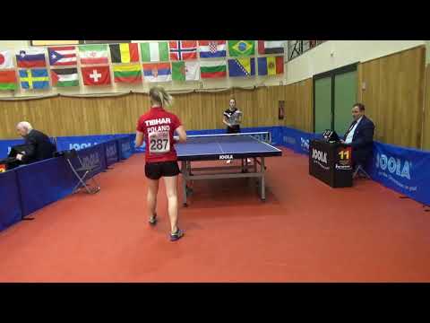 2019 ITTF CZECH CADET OPEN: WILTSCHKOVA Dominika - WRZOSEK Wiktoria POL4