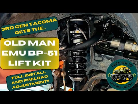 Watch Us Transform A 3rd Gen Tacoma With The OLD MAN EMU BP-51 Lift Kit And Tubular UCAs!