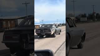 Pro Street-Style 632-Powered 1968 Chevrolet Camaro Coupe Accelerating