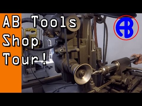 AB Tools Factory Tour!   Grinding Custom Carbide End Mills!