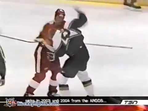 Sean Avery vs Steve Ott
