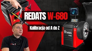 REDATS W-680 – kalibracja wyważarki od A do Z