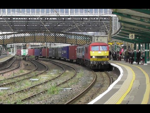 90019 & 90024 at Carlisle - 4M25 Mossend Euroterminal to Daventry - 15th Sept 2022