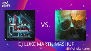 Robert Falcon &amp; D3FAI vs. Halsey - System X vs. Without Me (DJ Luke Martn Mashup)