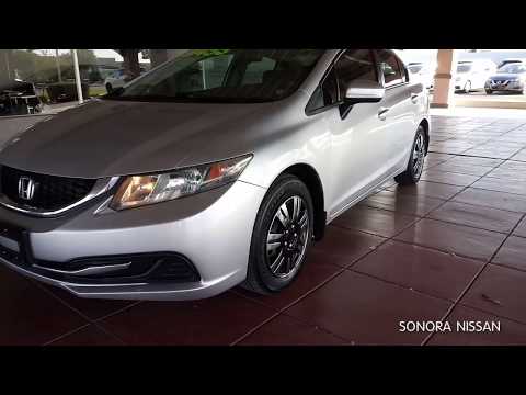 2015 HONDA CIVIC LX Silver FH518262 - Sonora Nissan, 3160 S Pacific Ave, Yuma Arizona 85365