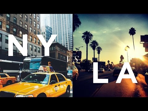 ニューヨーク対ロサンゼルスでの生活の大きな違い (Major Difference Living in New York Vs Los Angeles)