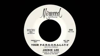 Jackie Lee - Your P-E-R-S-O-N-A-L-I-T-Y