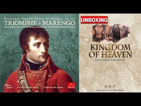 [Live Unboxing] Triomphe à Marengo (2023), Kingdom of Heaven (2012) 그리고 플레이 후기