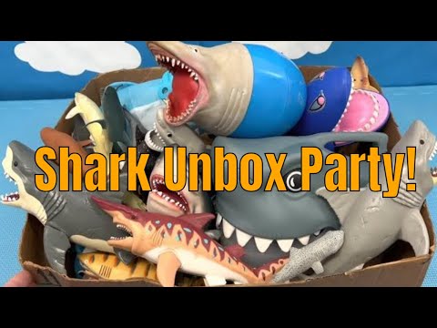 Let's Unbox ALL the Shark Toys! A Fun Ocean Adventure for Kids