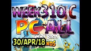 Angry Birds Friends Tournament All Levels Week 310-C PC Highscore POWER-UP walkthrough