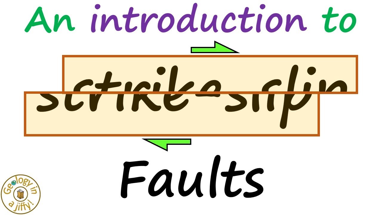 Strike Slip faults - Geology in a Jiffy!
