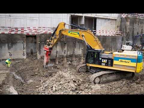Eberhard Hospital Basement excavation in Zurich