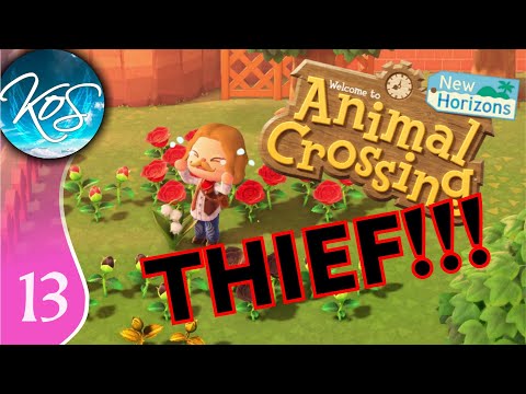 Animal Crossing - THIEF & MORE MAIL! - New Horizons Let's Play, Ep 13