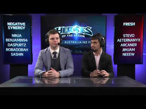 Australia/NZ Season 1 Final: Winner's Bracket Final - Negative Synergy v Fresh