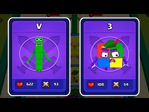 Merge Cube Number Color Block New Updates - Merge Simulator Battles