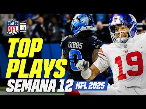 TOP 15 JOGADAS DA SEMANA 12 | NFL 2025