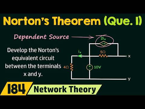Norton s Theorem with Dependent Source